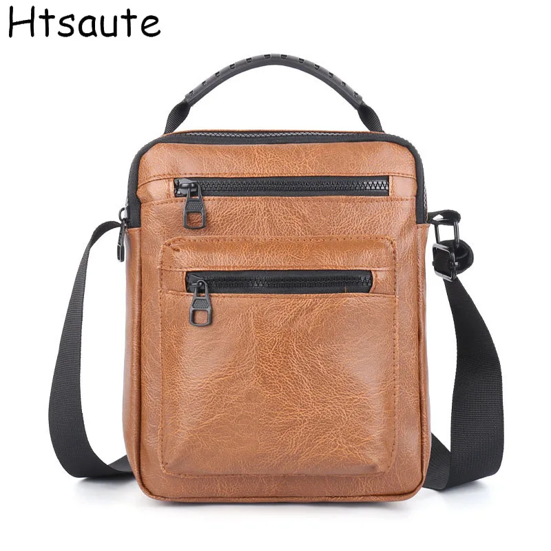

Messenger Bags For Men Korean Version Business Mini Handbag Multi-function Casual Crossbody Bag Tooling Tide Brand Small Bags