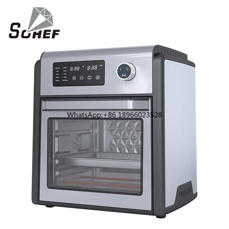 Hot Sale Airfryers Electric Hot Deep Air Fryer stainless steel housing No Oil Cooker Oven Air Fryer