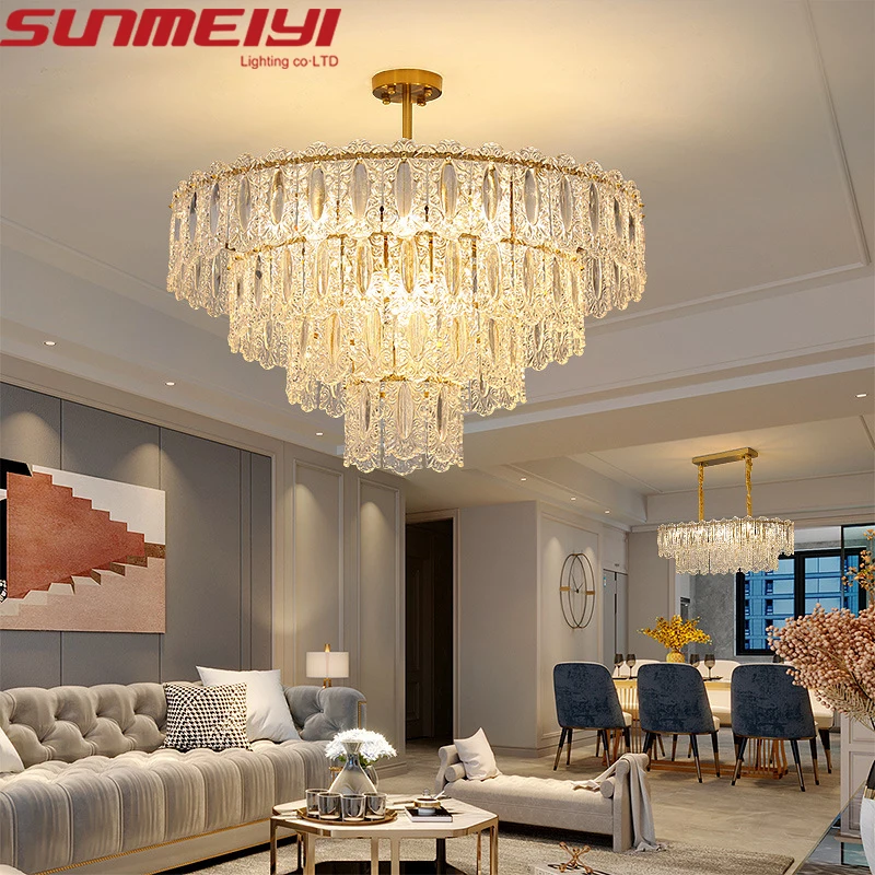 Nordic Led Chandeliers Room Light Glass Decor Pendant Chandelier For Living room Bedroom Kitchen Dining room Lighting Fixtures