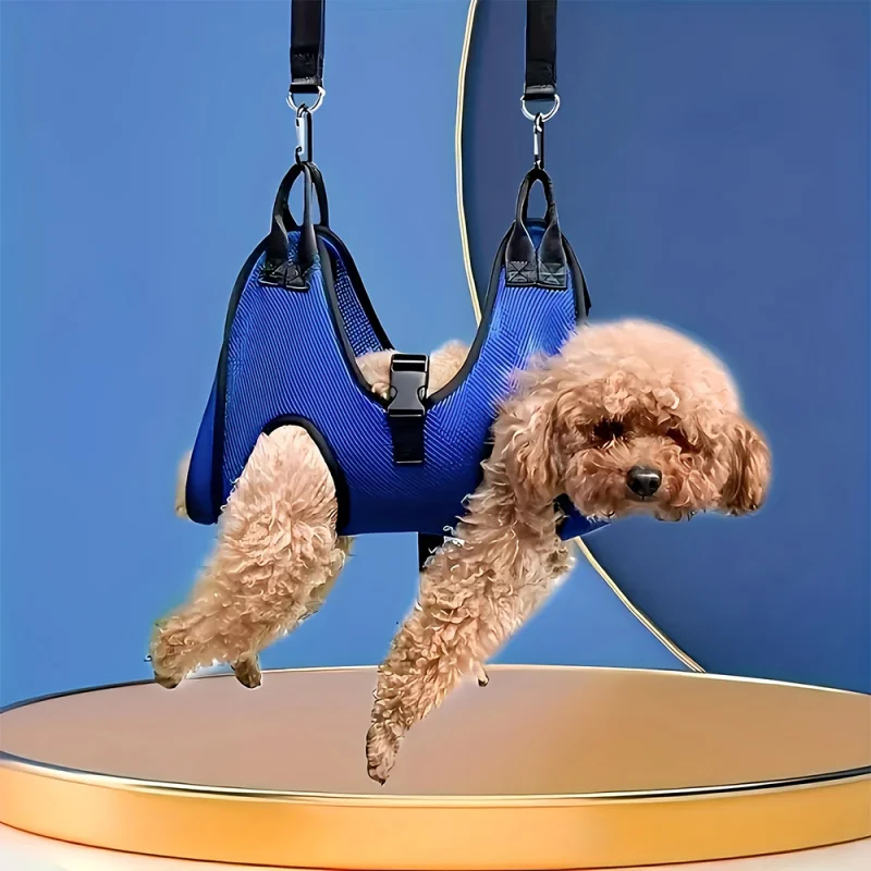 

Dog Cat Grooming Hammock Fixed Bath Bag for Nail Cutting Anti Scratch Cat Trimming Restraint Bag Cat Beauty Hanging RestraintBag