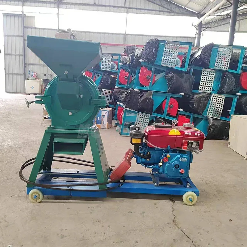 

Disk Mill 3KW Horizontal Electric Motor High Efficiency For Home Use 220V Grain Flour