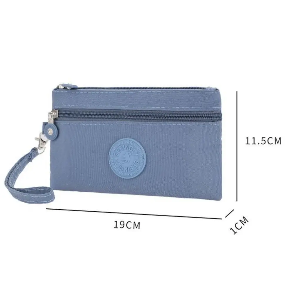 Portable Coin Purse Handbag Women Wallet Zipper Clutch Nylon Gifts Mobile Phone Bag Ladies view 5