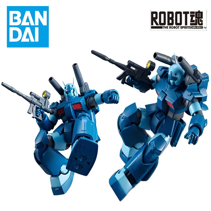 BANDAI Original ROBÔ LADO MS RX-77-3 Ver. A.N.I.M.E Anime Action Figure Montagem Modelo Brinquedos Modelo Presentes para Meninos Ornamentos