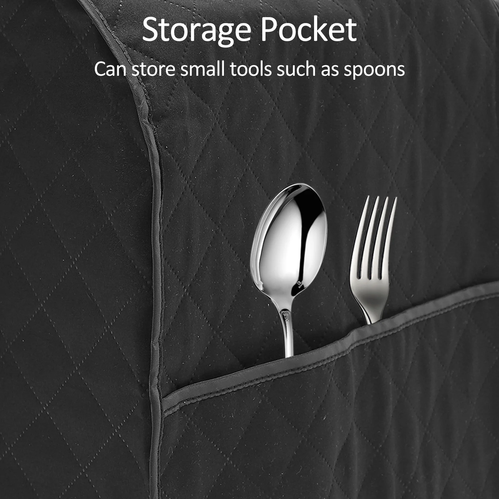 

Kitchen Stand Mixer Cover Thickened Wear-Resistant Polyester Protection for Stand Mixer Dust Scratches Pets Anti-Scalding Cover