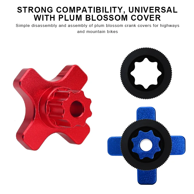 Bike Crank Installation Tool Bicycle Crank Cover Disassembly Wrench For Shimano HollowTech Repair Tool Cycling Crank Cover Tools