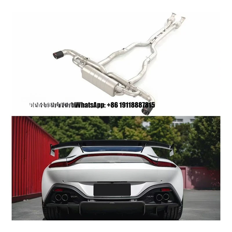 

For Aston Martin Vantage 4.0T Stainless Steel 304 High-performance Valve Complete Exhaust System Muffler Pipe