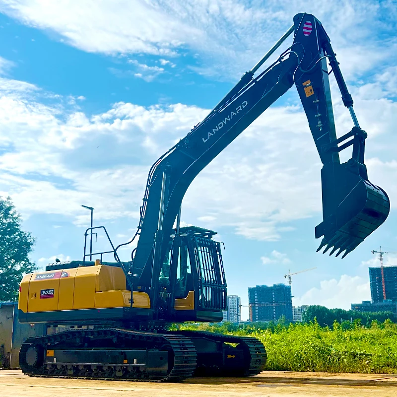 Europe And America Best Selling Large Construction Excavator 22 Ton High Quality Hydraulic Tracked Heavy Digger Color Customized