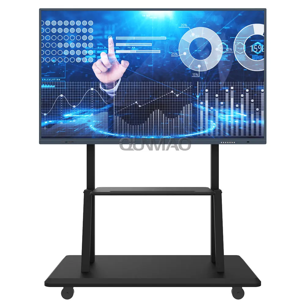 75-inch touch all-in-one machine with built-in writing interactive whiteboard software 65-inch school teaching multimedia