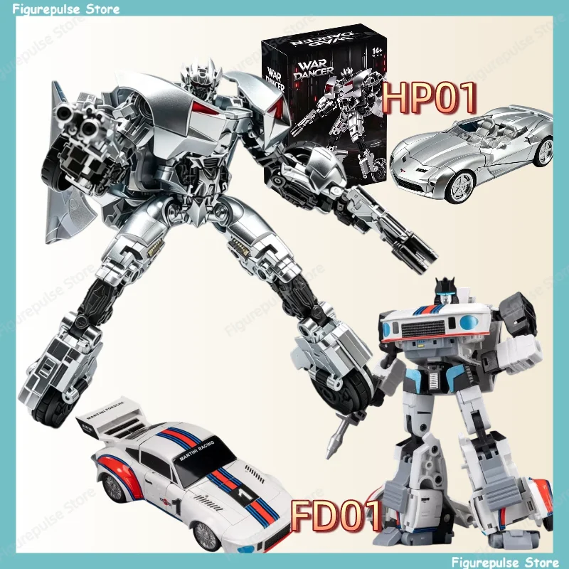 In Stock Transformation Toys HP01 Sideswipe War Dancer Corvette Assassin FD01 Jazz G1 Deformable Model Robot Toy Collection Gift