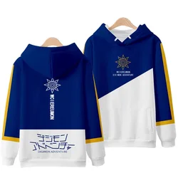 Anime Digimon Adventure Taichi Yagami Cosplay Hoodie Hip Hop Graphic Sweatshirts Poleron Hombre Streetwear Harajuku Tracksuit