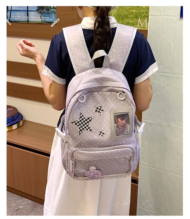 Kawaii Starry Harajuku Ita College Backpack - Limited Edition