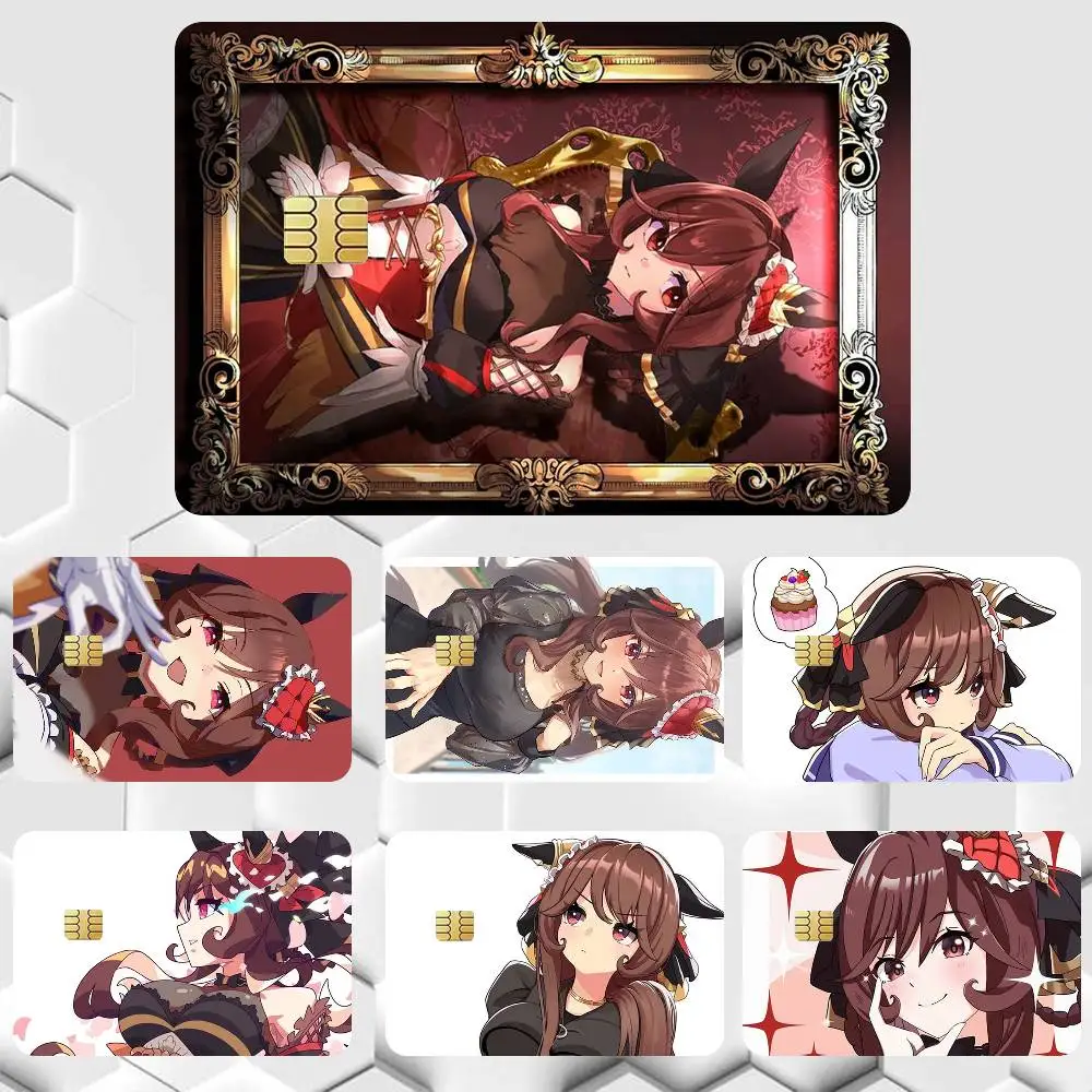Gentildonna Umamusume UMA   Sticker Film Tape Skin for Credit Card Debit Card Waterproof Stickers