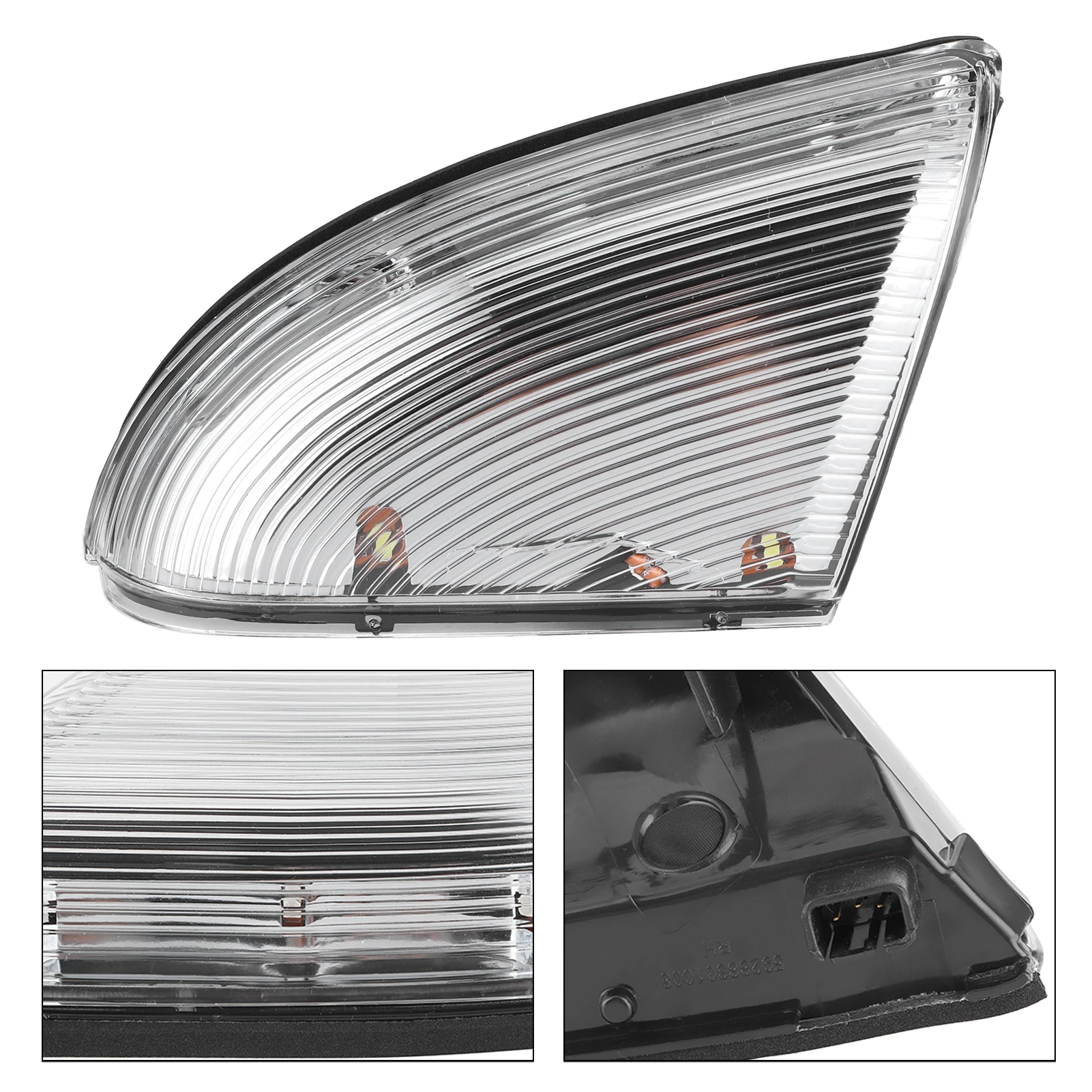 

Зеркальный указатель поворота передний правый (пассажирская сторона) 68064948AA для DODGE RAM 1500/2500, лампа указателя поворота