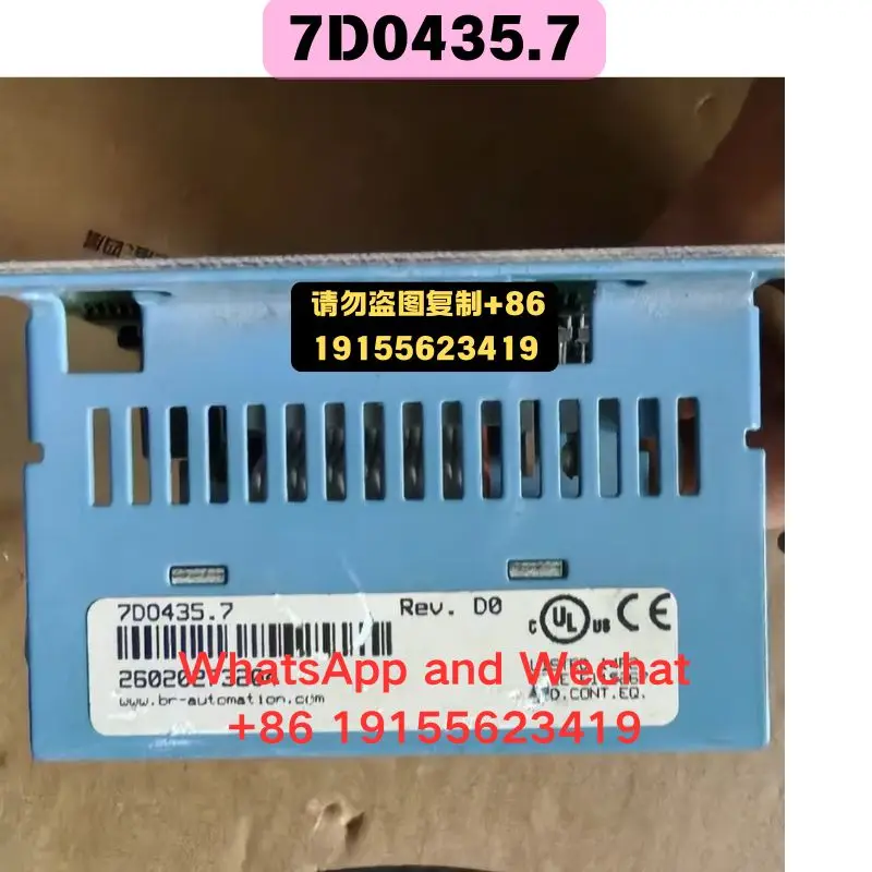 Used OEM disassembled parts 7D0435.7 plc module Functional test OK Quick delivery