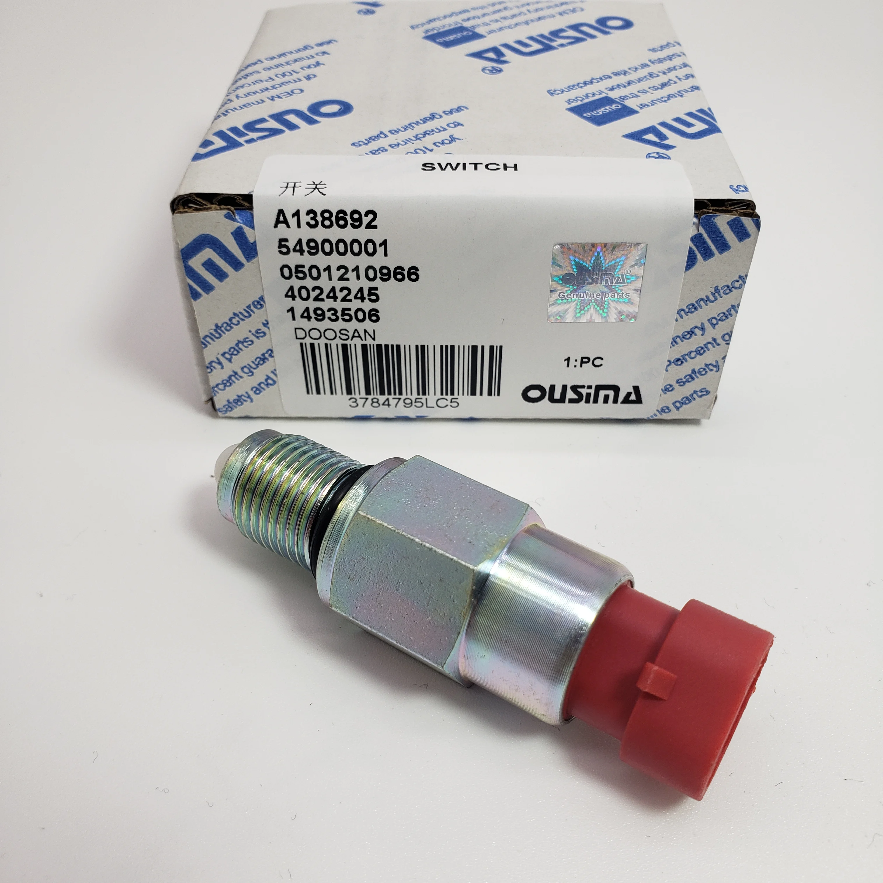 

OUSIMA Construction Machinery Parts A138692 54900001 0501210966 40242450 1493506 SWITCH for