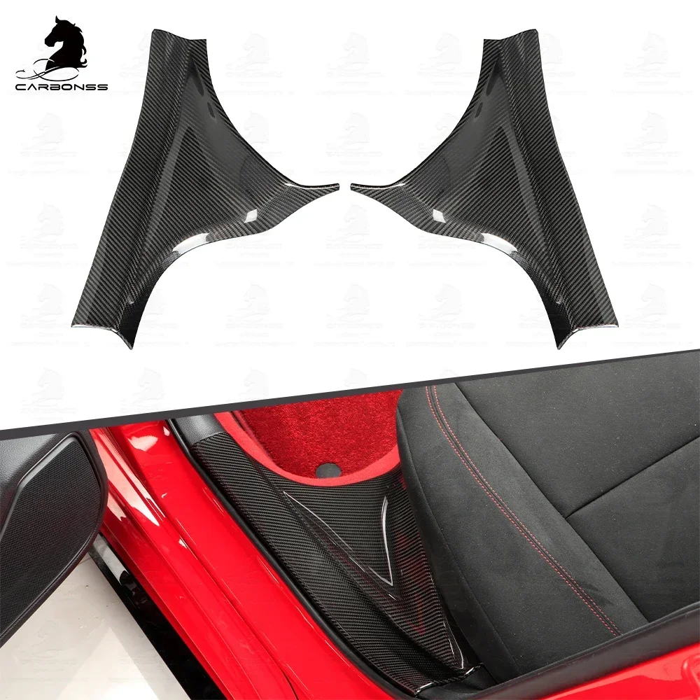 

Dry Carbon Fiber Rear Door Sill for Honda Civic 11th Type R 2022+