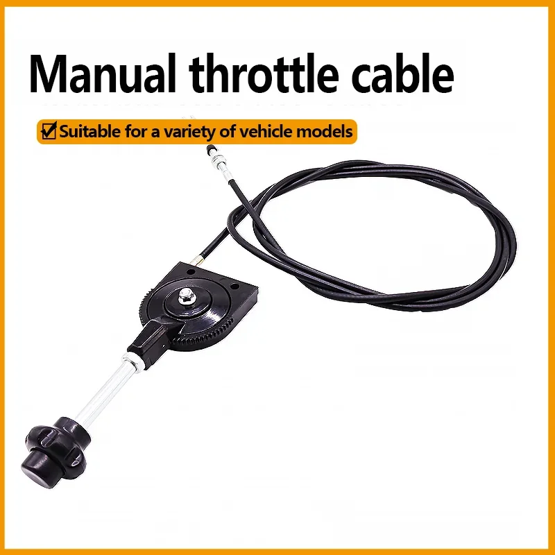 Excavator Manual Throttle Cable for Multi-Vehicle Precise Engine Speed Adjustment Easy Install Durable Throttle Line