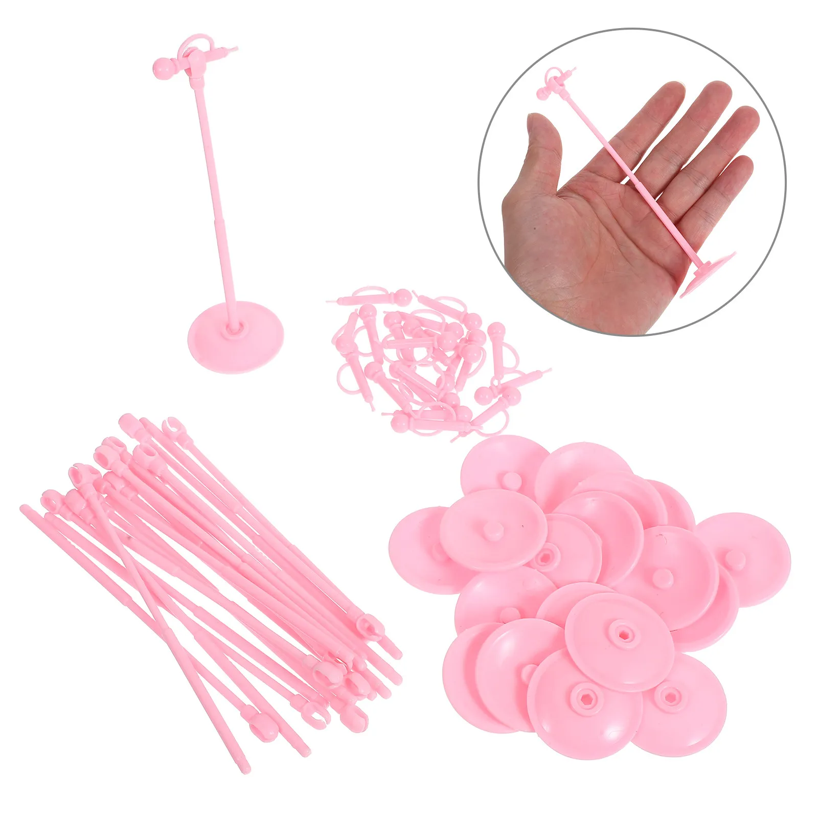 20Pcs Miniature Microphone for Dollhouse Decoration Realistic Tiny Mic Prop Compact Singing Microphone Desktop Ornament Mini
