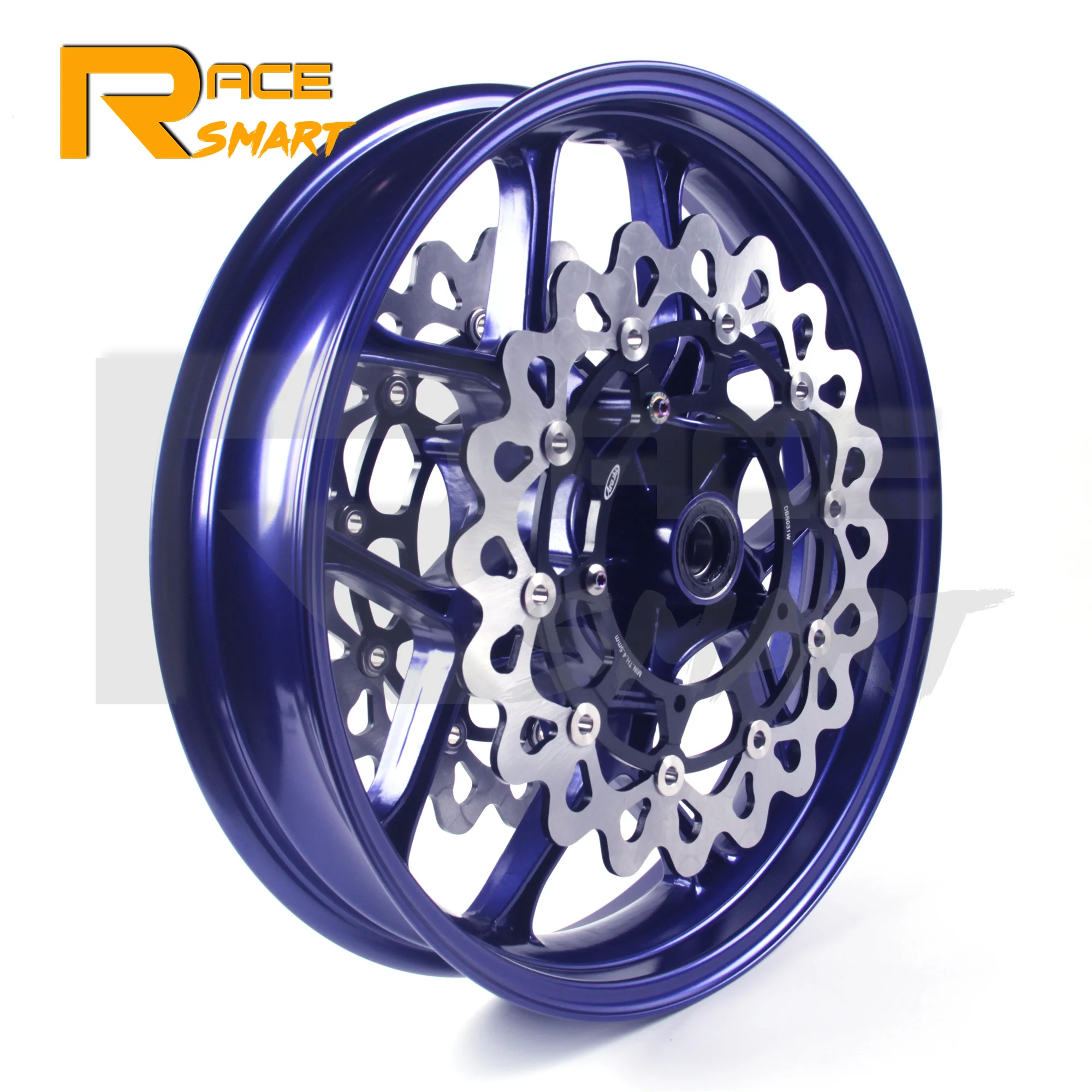 Front Wheel Rim Brake Disk For YAMAHA YZF R1 / ABS R1M 2015-2021 CNC Floating Brake Disc Rotors YZFR1 YZF-R1