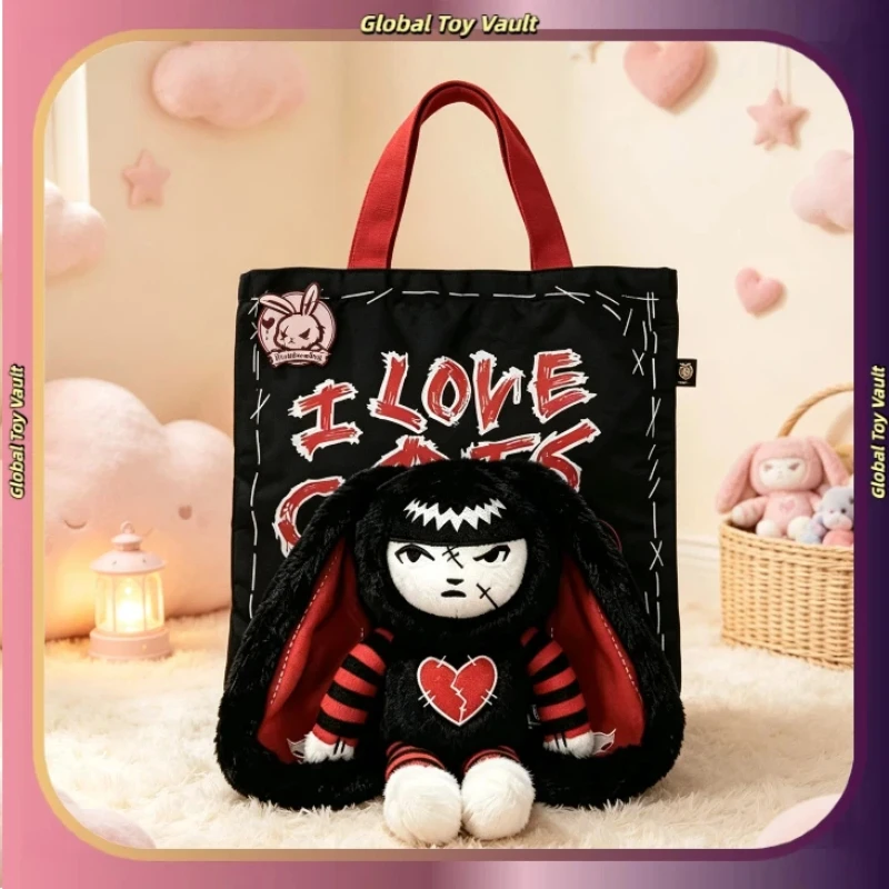 Plushie Dreadfuls Rabbit Plush Toy Gothic Broken Heart Original Design Limited Edition Emily Collaboration Adult Collectors gift