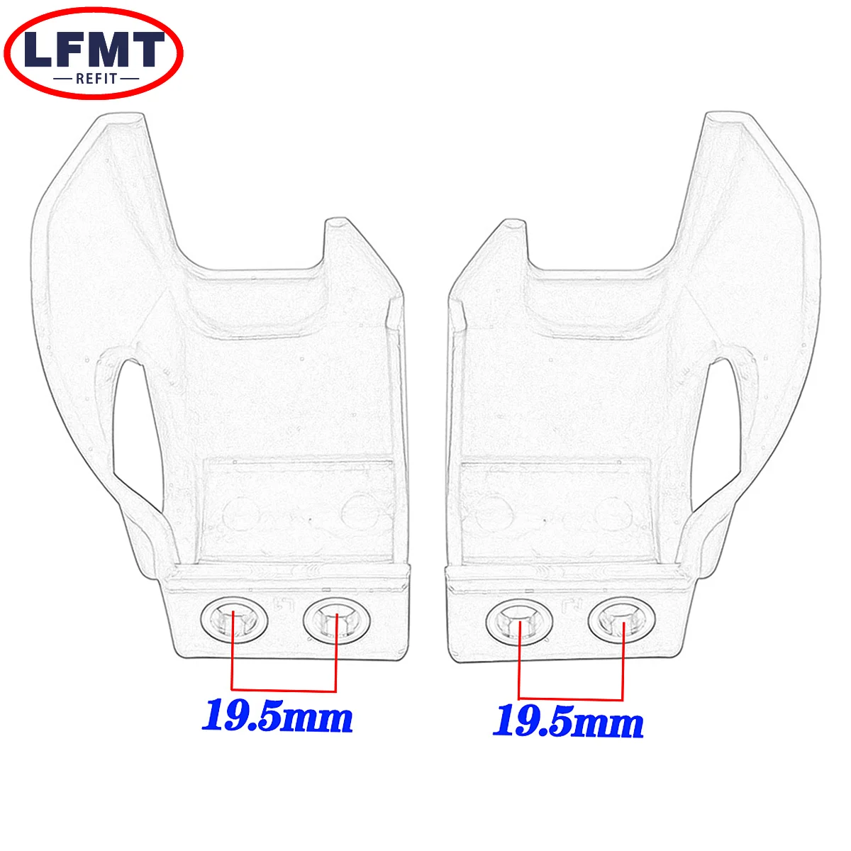 Protecteur universel de couvre-chaussures astronomiques pour fourche de motocross, HONDA, KAWASAKI, YAMAHA, SUZUKI, KTM, EXC, XCF, XC, SX, SXF, D343 Bike