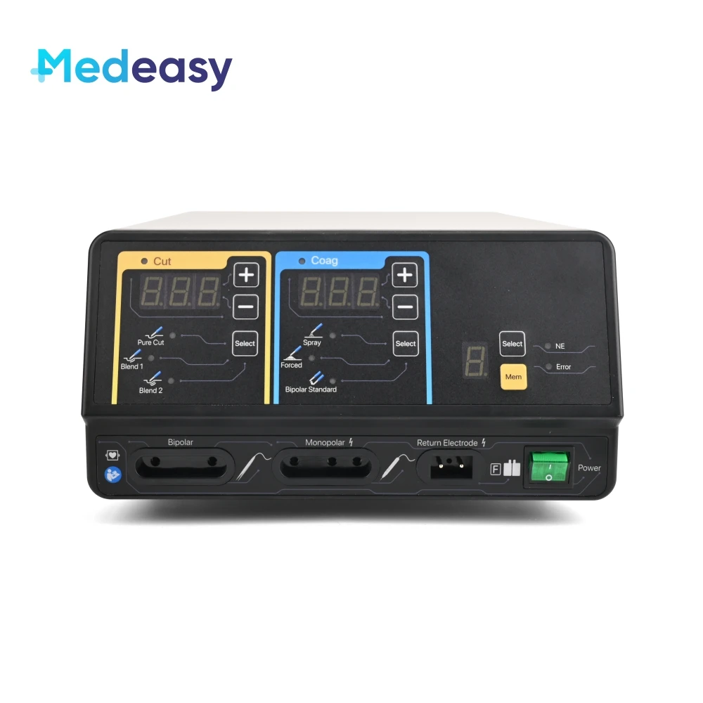 Factory Price High Frequency Generator Diathermy Cautery Machine Monopolar and Bipolar Electrosurgical Unit for Veterinary Use