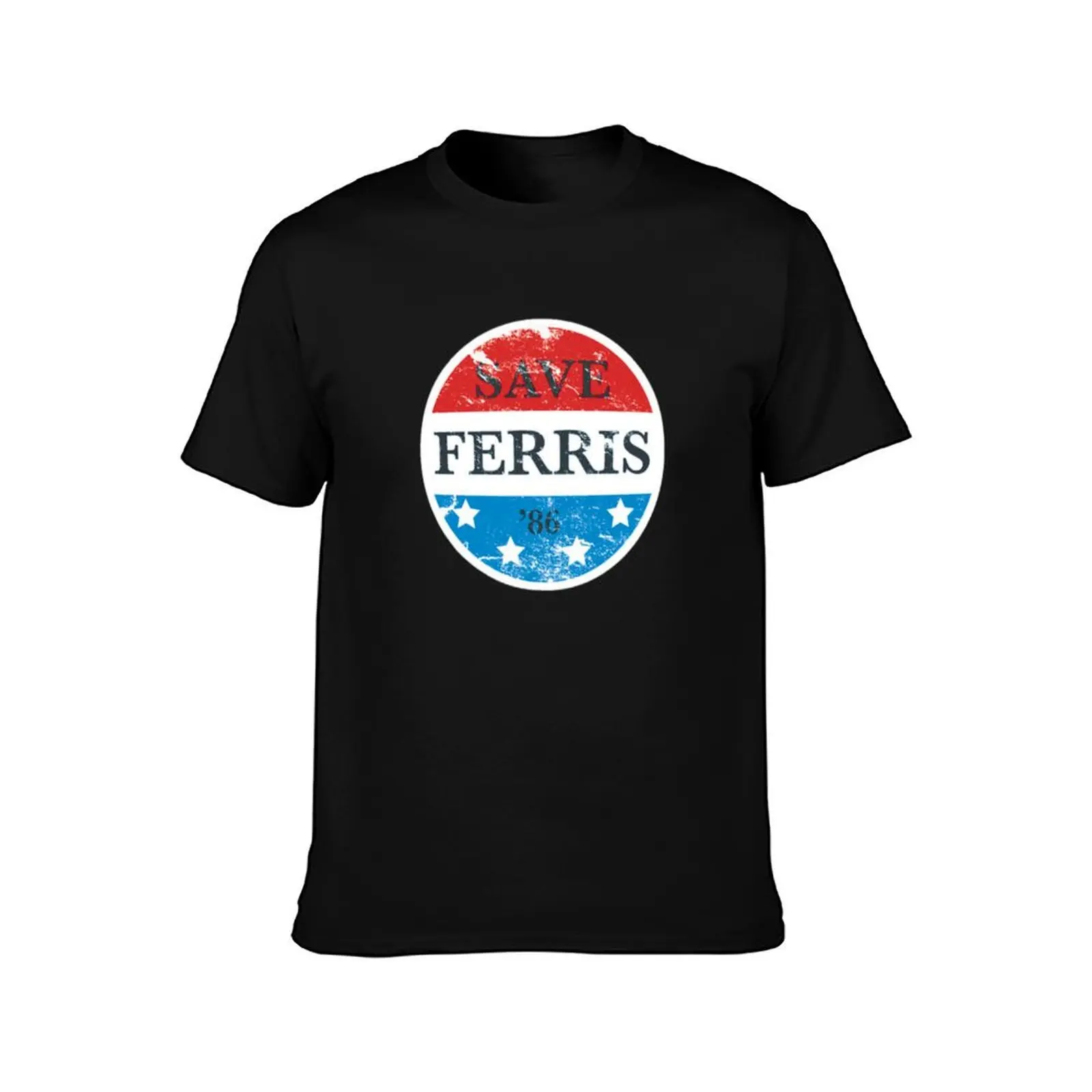 Save Ferris Campaign T-Shirt Casual Graphic Print Tee
