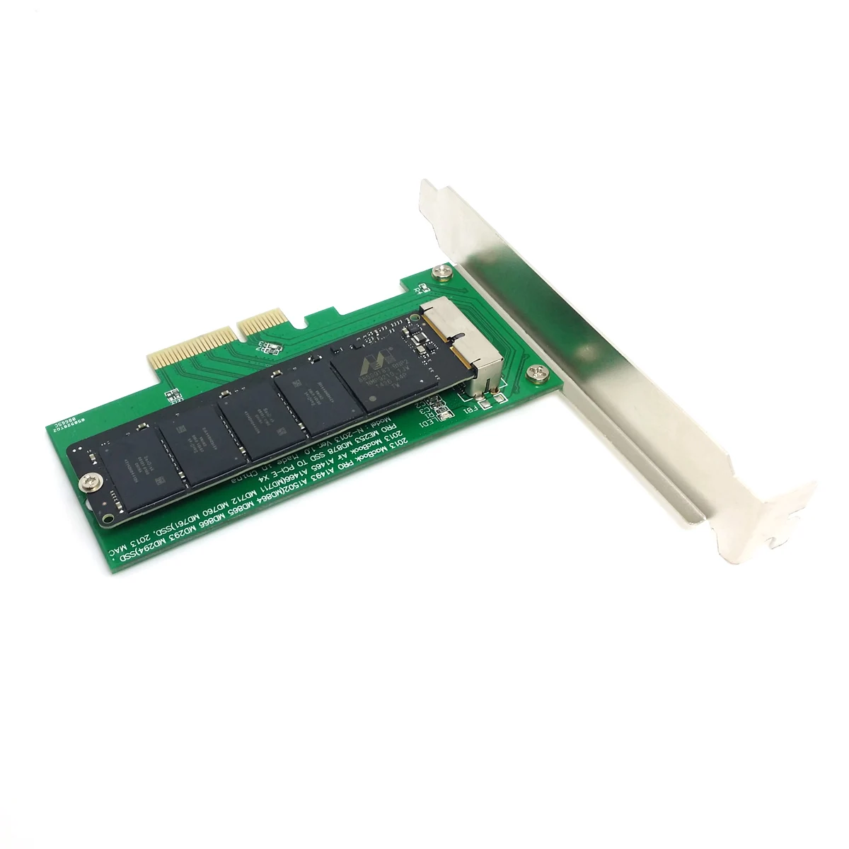 Cablecc PCI Express PCI-E to 2013 2014 2015 Apple Macbook Pro Air SSD Convert Card for A1493 A1502 A1465 A1466