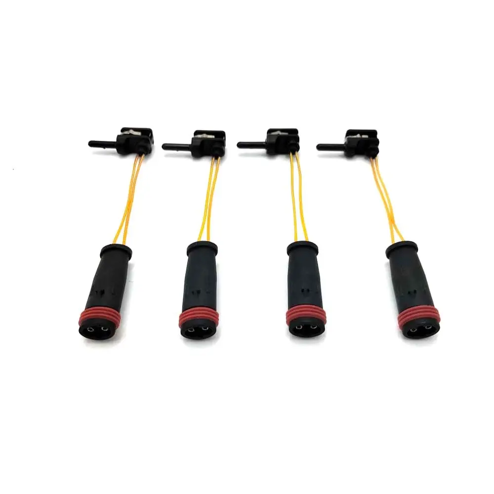 

4Pcs Front Rear Brake Pad Wear Sensors For Mercedes W211 W220 2115401717 5S11560