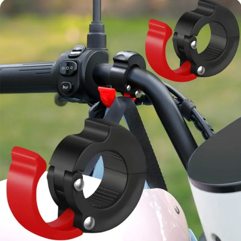 (BF06)1 Set Bicycle Scooter Motorcycle Helmet Hook ABS Luggage Helmet Hanger Hanging Bag Hooks DIY Accessories