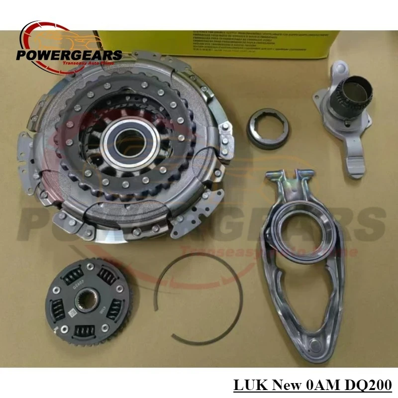 Original New 0AM DQ200 DSG Gen2 Version Dual Clutch Kit 7Speed Fits For LUK Audi VW Golf 1.2T 1.4T 6020006090 0AM198142AA