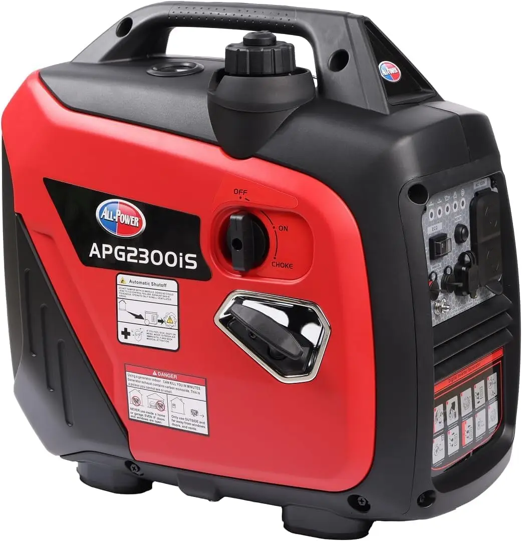 2000W Portable Inverter Generator with CO Minder