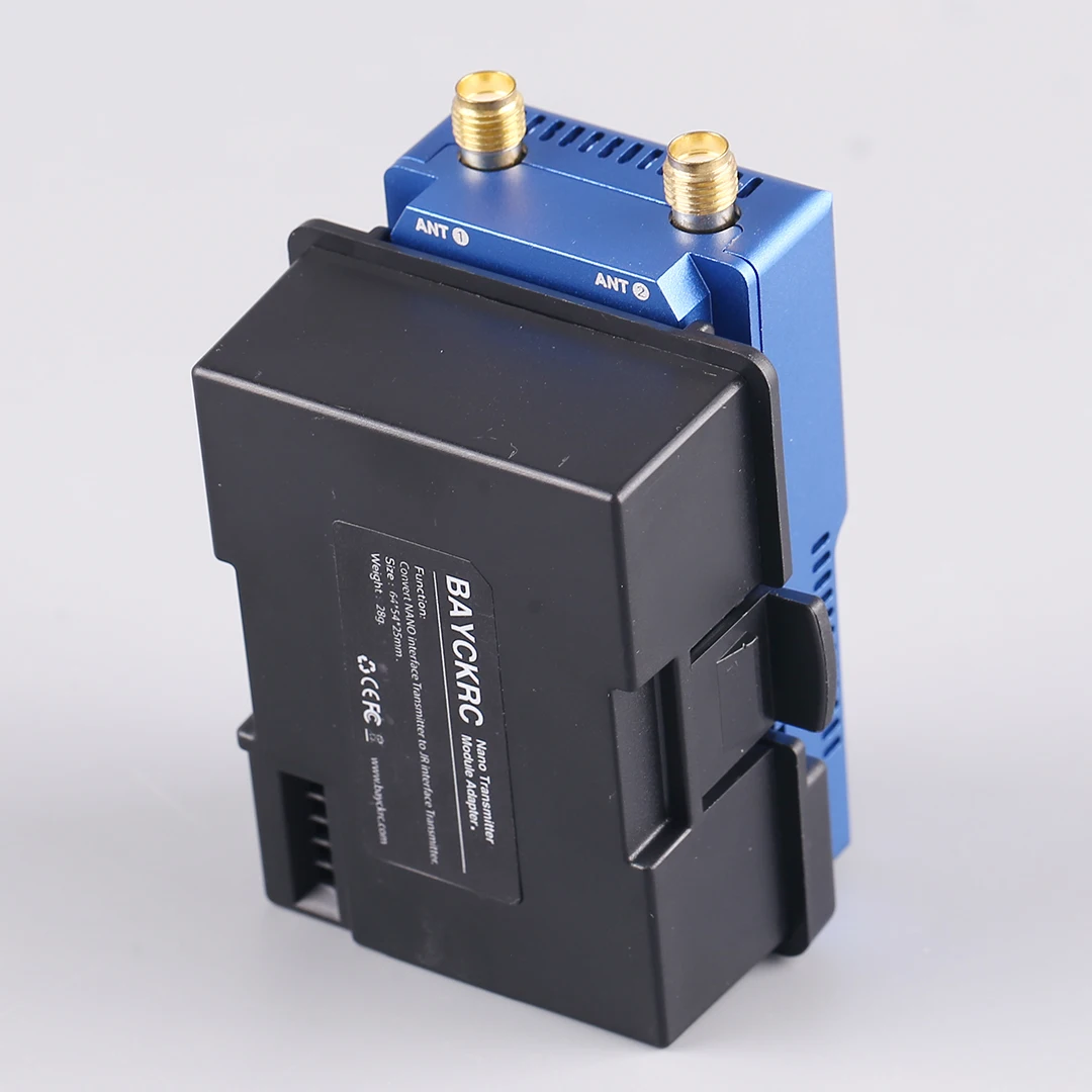 Módulo transmissor nano bayckrc, adaptador de cabeça de alta frequência, conversor jr, interface nano para armazém de automação