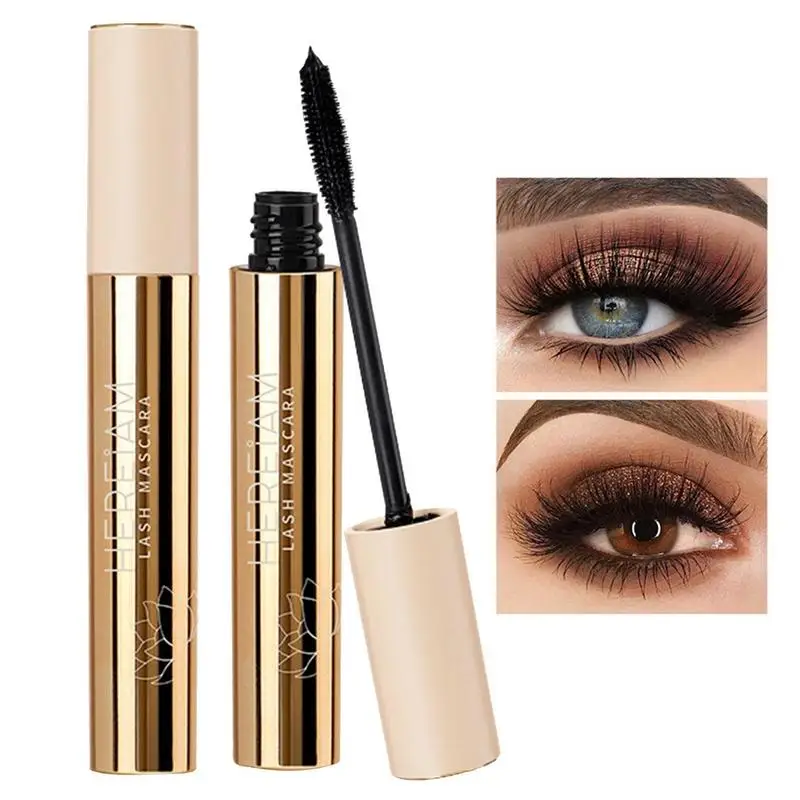 

Curled Lashes Mascara Volumizing Lengthening Waterproof Mascara Smudge-proof Liquid Lash Extension Mascara Black