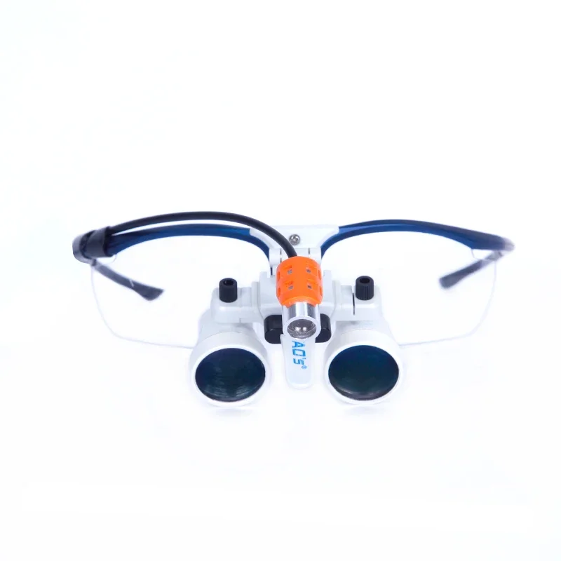 TAO'S NS2.5x-P2-550mm (أبيض) + 191 مصباح أمامي/مصباح أمامي 2.5x مسافة عمل طويلة عدسات/زجاج/مكبرة