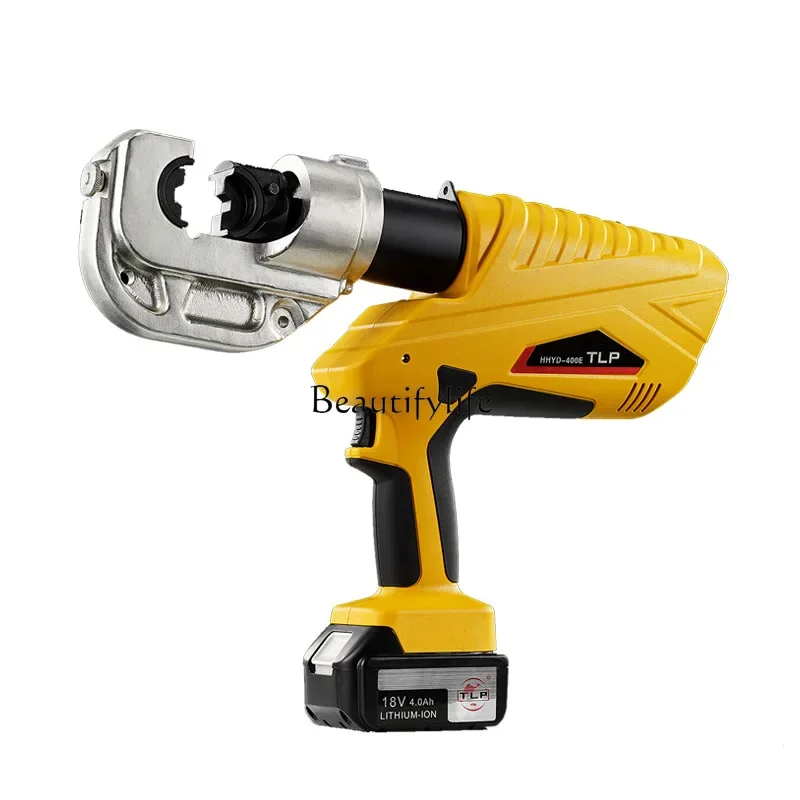 

LJY*Huanhu HHYD-400E electric hydraulic pliers 300G rechargeable H-type wire clamp copper aluminum nose crimping pliers
