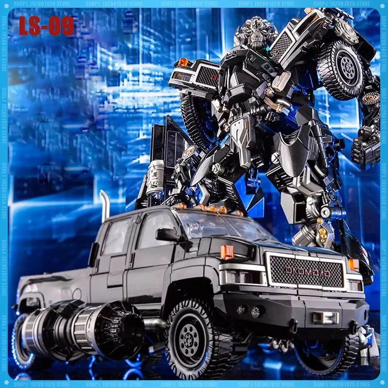 

BMB Transformation LS-09 LS09 Lronhide MPM06 Movie edition Jax Grandmaster at Arms alloy enlarged version Action Figure KO Toys
