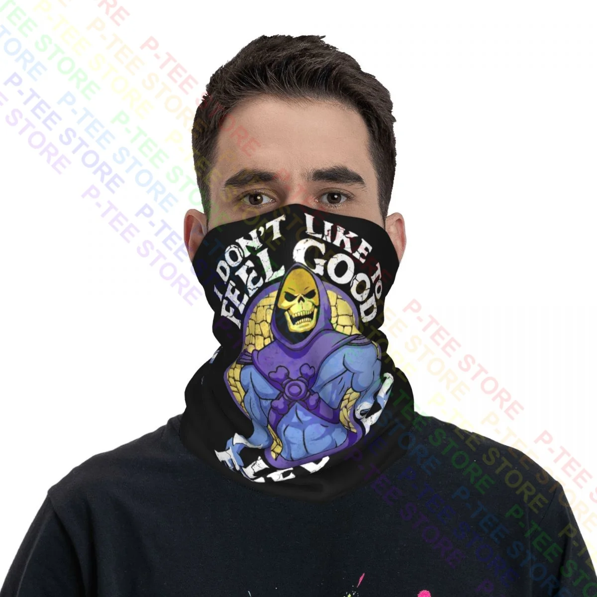 Master Of The Universe Feel Good Skeletor Neck Gaiter Bandana bufanda máscara facial deportes Ourdoor multifuncional