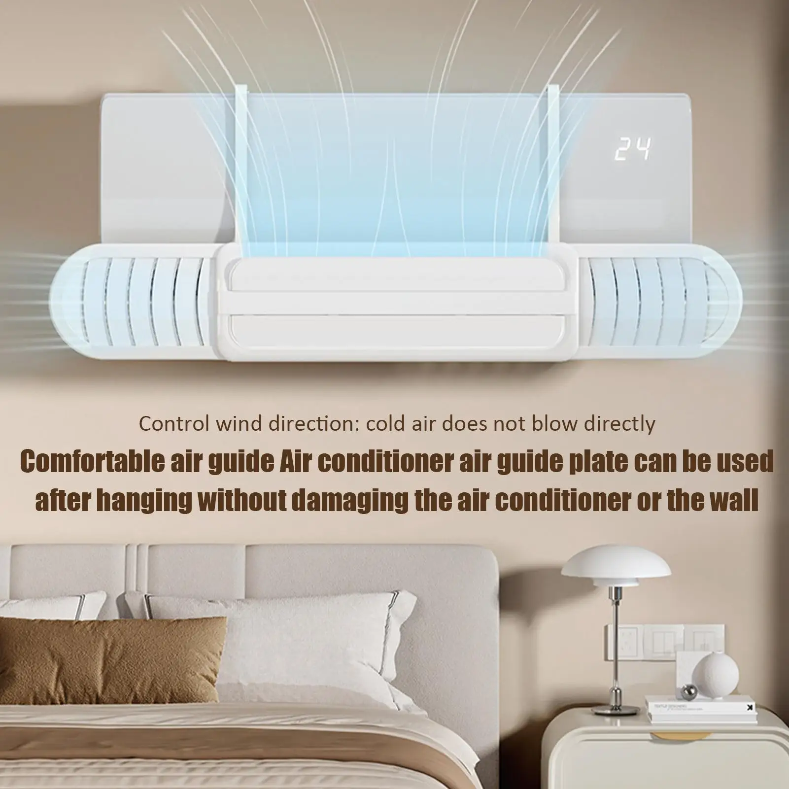 

Дефлектор вентиляционного отверстия кондиционера, регулируемый дефлектор кондиционера, перегородки, выдувная крышка переключателя лобового стекла, защита от ветра