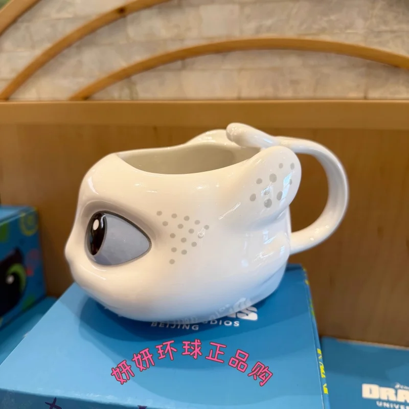 جديد أصيل التنين تامينغ ماستر بلا أسنان الصبي ليلة ضوء شا كوب ماء من السيراميك زوجين الإبداعية كوب سيراميك هدية الكريسماس #4