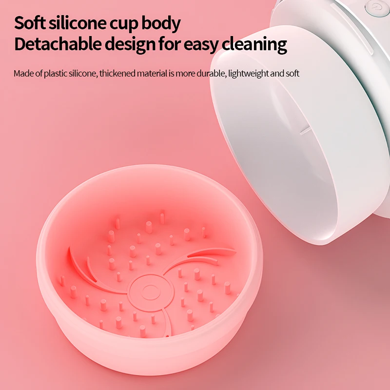 High Quality Usb Portable Automatic Electric Quick Wash Tool Makeup Brush Cleaner Electric Makeup Brush Cleaner