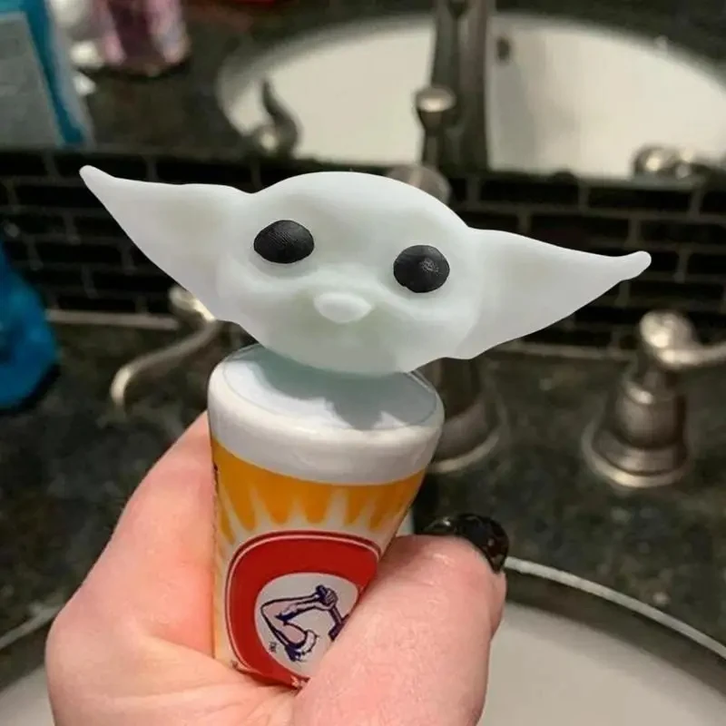 Cute Toothpaste Head Funny Toothpaste Dispenser Cartoon Toothpaste Squeezer Novelty Bathroom Accessories Household Dropshipping