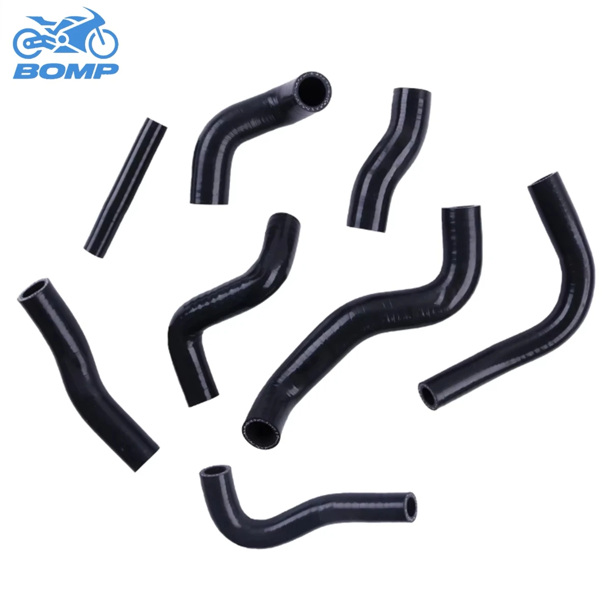 

For 1985-1986 Yamaha TRI-Z 250 YTZ250 3 Wheeler Radiator Hoses Silicone Tubes Kit Piping 8Pcs 11 Colors