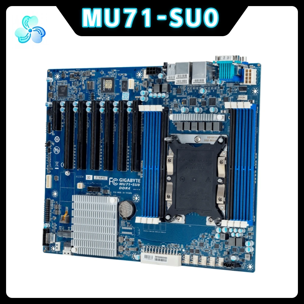 MU71-SU0 Single-Socket 3647-Pin C621 Chipset Server Motherboard Supports Xeon 8124M 8252C 8259CL W-32XX VROC Optane AEP Memory