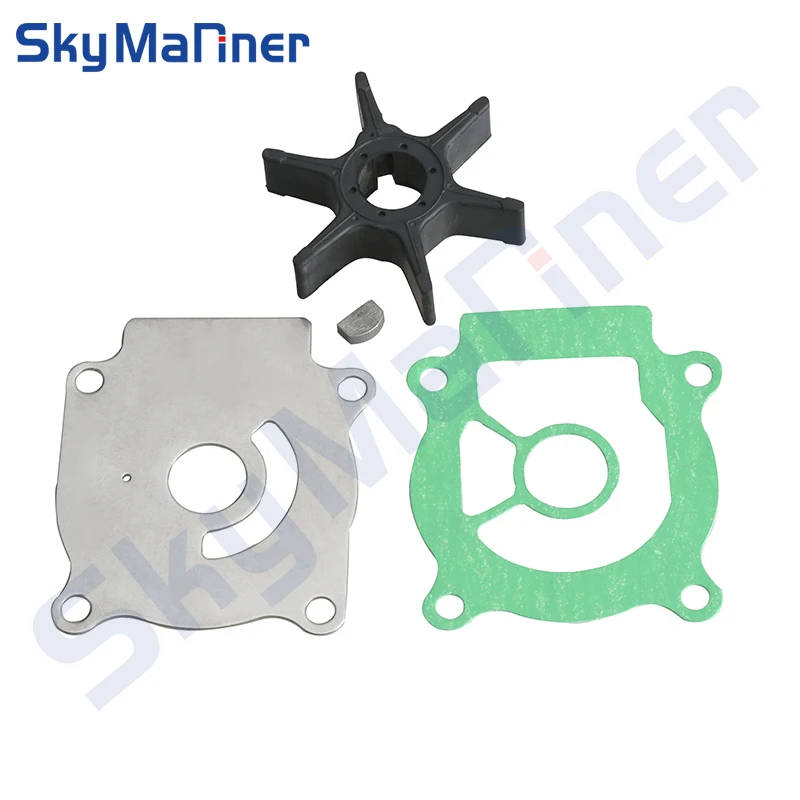 Water Pump Impeller Repair Plate Kit 17400-96403 For Suzuki Outboard Engine 2T 4T  20HP 25HP 30HP 40HP 50HP Corrosion Resistance
