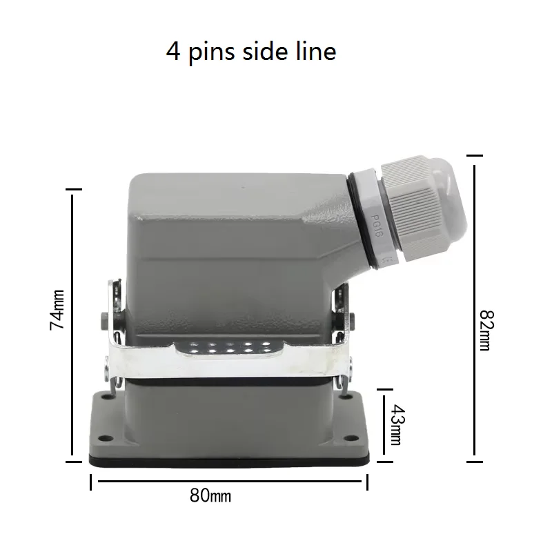 Variant: 4 pins side line