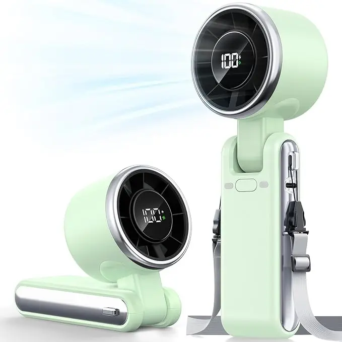 

Миниатюрный портативный турбо-вентилятор с высокоскоростным охлаждением, перезаряжаемый, с функцией холодного компресса, складной, настольный вентилятор