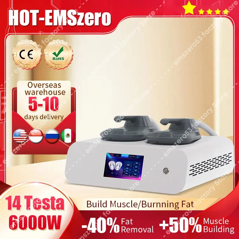 

RF EMSzero EMS Sculpt Machine 2024 Hi-Emt Neo Body Sculpting Slimming Fat Removal Stimulator Reduction Muscle Salon Emsslim Neo