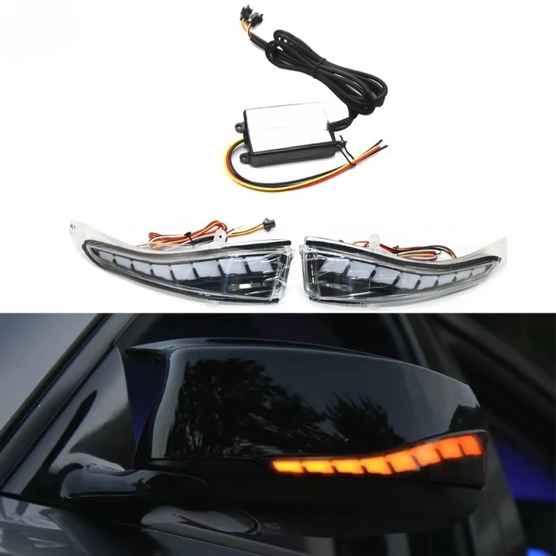 LED Turn signal Side Mirror Lights New Condition for Infiniti Q50 Q60 Q70 2016-2019 LED Front Headlight Car Accessories