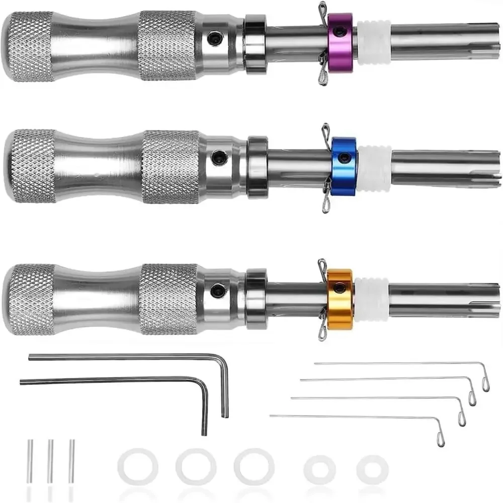 جديد أنبوبي قفل مجموعة الفولاذ المقاوم للصدأ اليد المستخدم دليل الختم المنتقى النفط يا حلقة مجتذب للمنزل سيارة طوقا #3